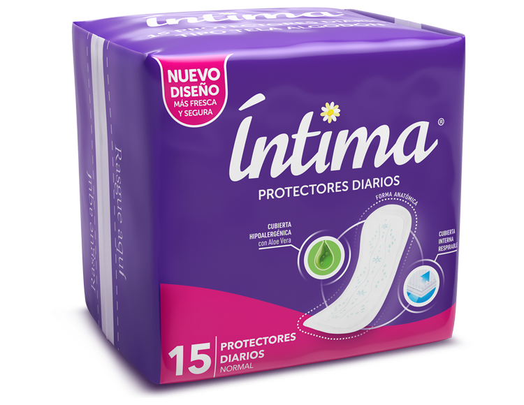 Protectores diarios - Íntima Ecuador