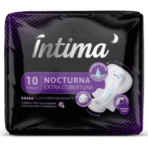 Toalla Íntima Nocturna Extra Cobertura - Íntima Ecuador