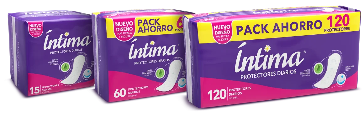 Protectores diarios - Íntima Ecuador